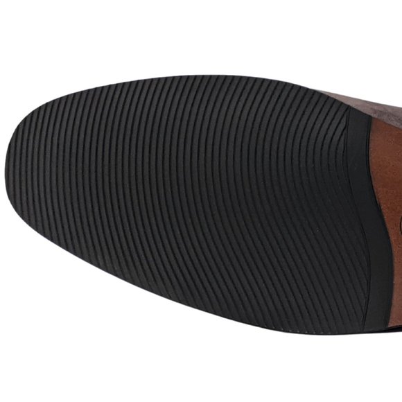 Montique  Suede  Grey Slip On Chelsea Boots   S-50